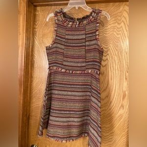 She & sky retro woven dress, junior size medium
